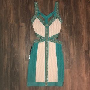 Women’s bandage cut-out dress